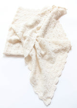 Baby Alpaca Blanket - Creme