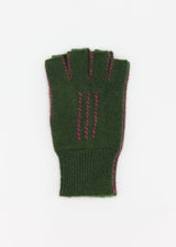 Cashmere Fingerless Stitch Gloves