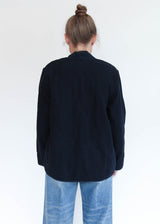 Diamond Car Coat - Midnight