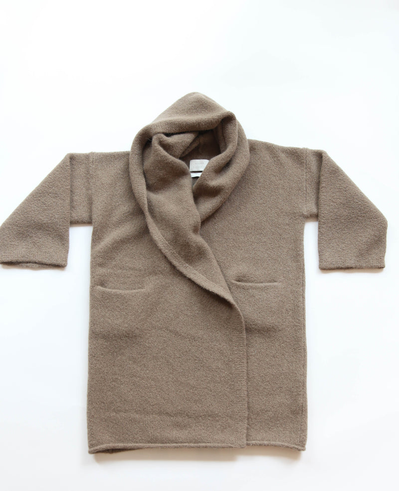 Capote Coat - Tobacco OS