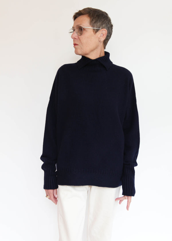 Lulu Sweater -  Navy