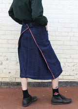 Wrap Skirt - Indigo OS
