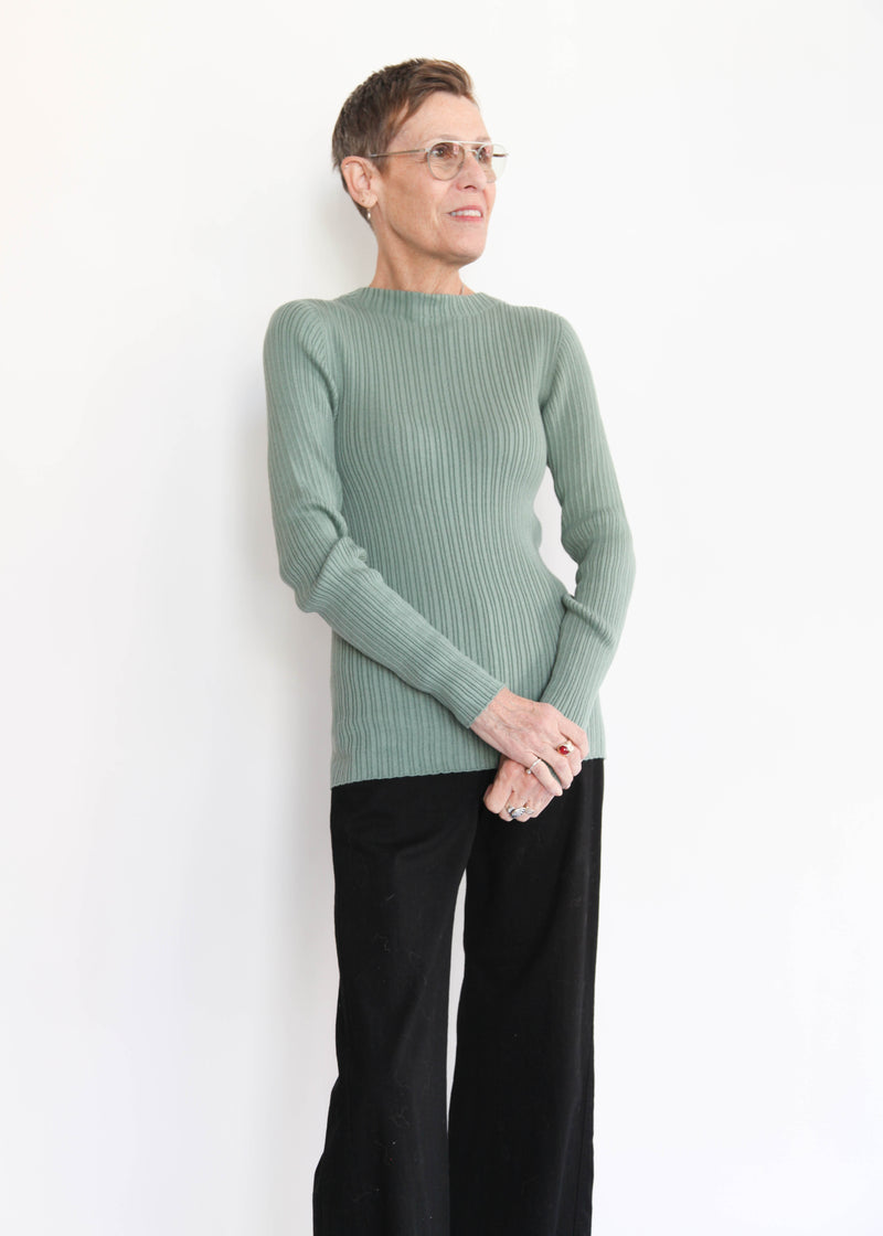 Rib Knit Pullover