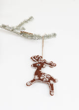 Gingerbread Ornament - Reindeer