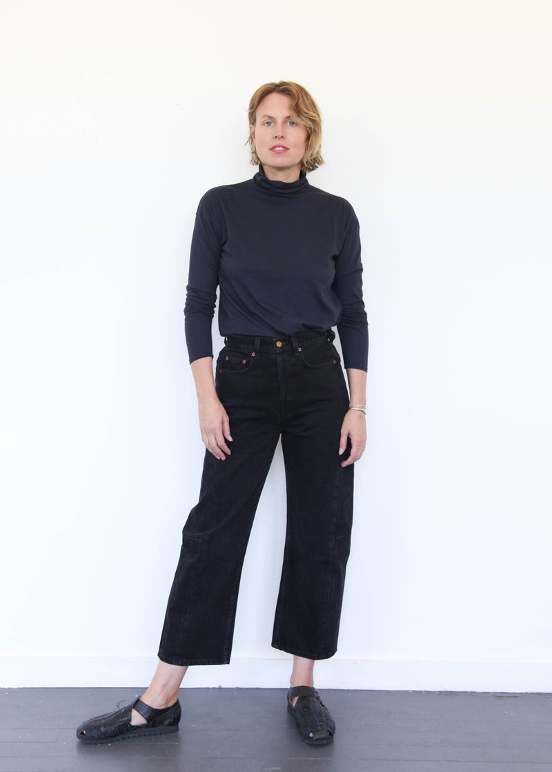 Turtleneck Shirt - Marine Overdye