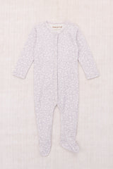 Baby Footed One-Piece - Mist Bunny Meadow