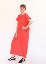 Long Dress - Coral