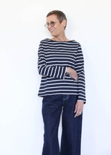 Breton Top - Navy