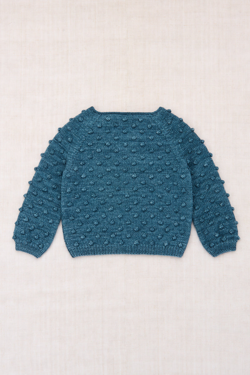 Original Popcorn Sweater Blue Smoke