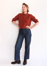 Double Button Cardigan - Spice