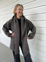 Double Face Coat - Blackened