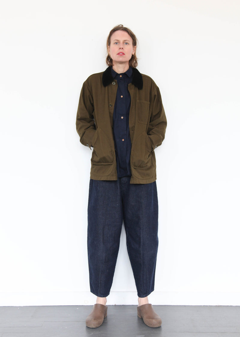 Painter Coat - Dark Olive