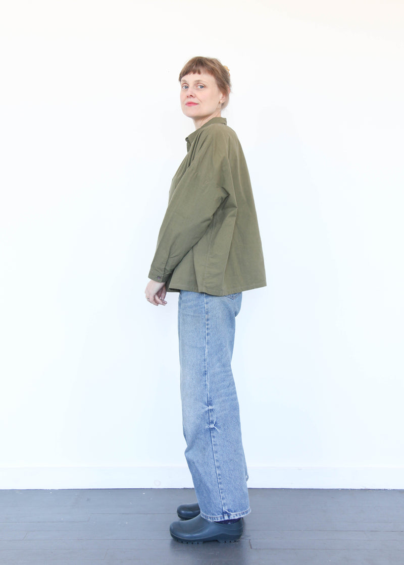 OHMI Typewriter Shirt - Olive