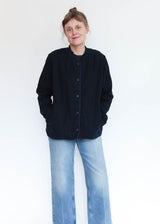 Diamond Car Coat - Midnight