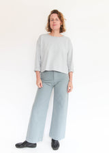 Long Sleeve Crop Crew Shirt