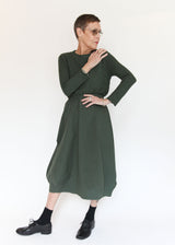 Rib Yoke Skirt - Konbu