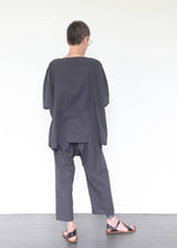 Drop Crotch Pant - Charcoal