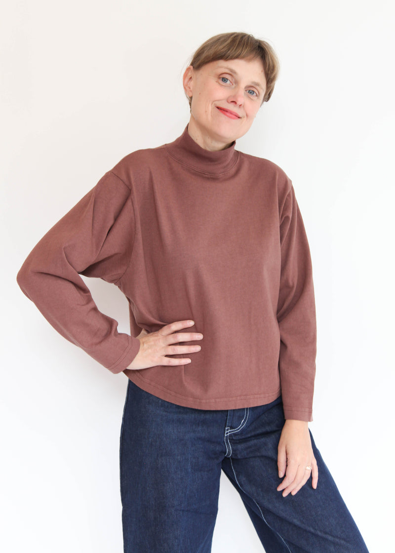 Crop Mock Shirt