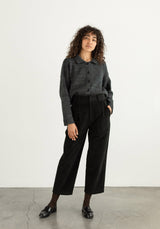 Collared Cardigan Midnight