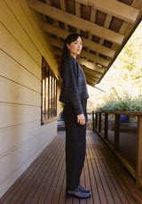 Collared Cardigan Midnight