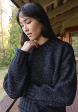 Roll Turtleneck- Black