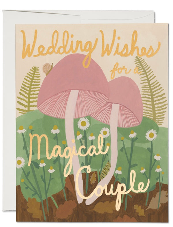 Magical Couple Wedding Greeting Card