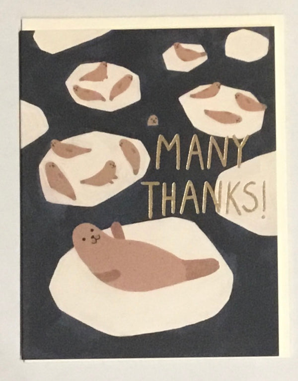 Seal Many Thanks! Card