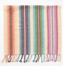 Linen/Cotton Hand Towel - Mini Rainbow