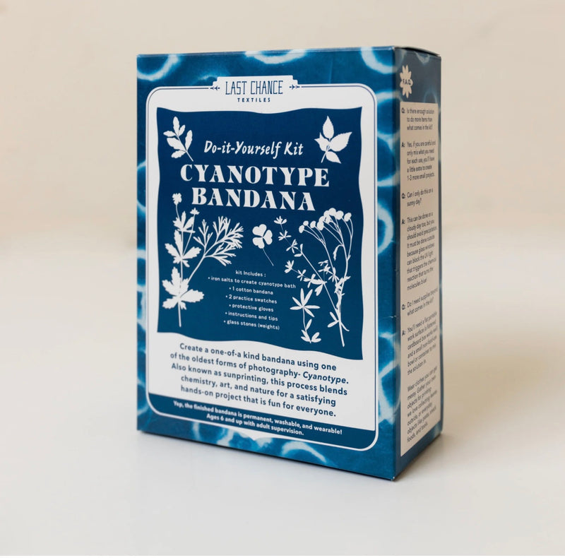 DIY Kit - Cyanotype Bandana