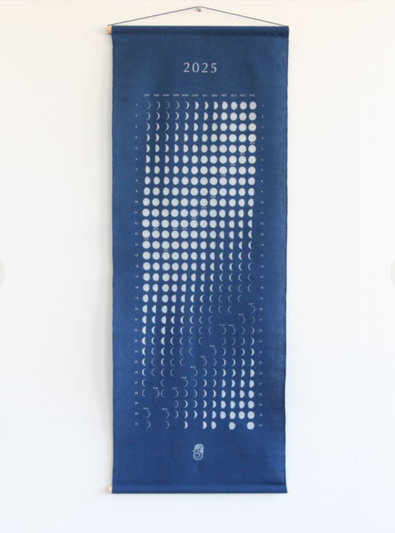 2026 Moon Calendar - Indigo