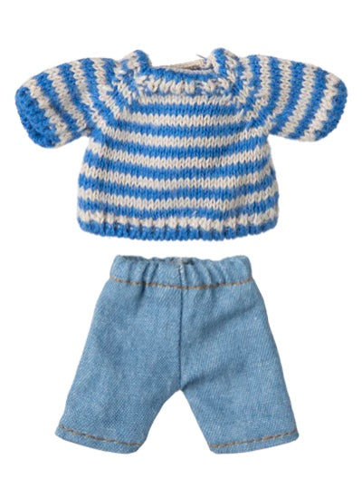 Knitted sweater and pants - Big brother mouse