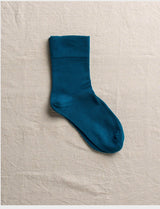 Organic Cotton Rubber Free Plain Socks