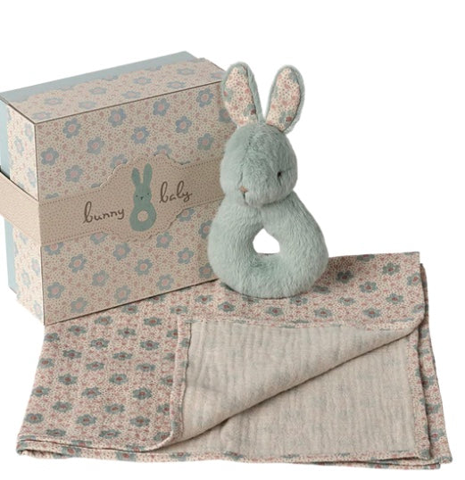 Baby Rattle Set - Mint