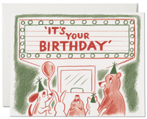It’s Your Birthday Marquee Card