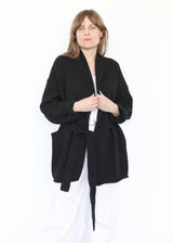 Coto Cardigan - Black Melange OS