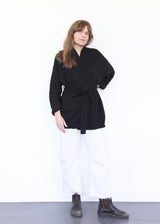 Coto Cardigan - Black Melange OS