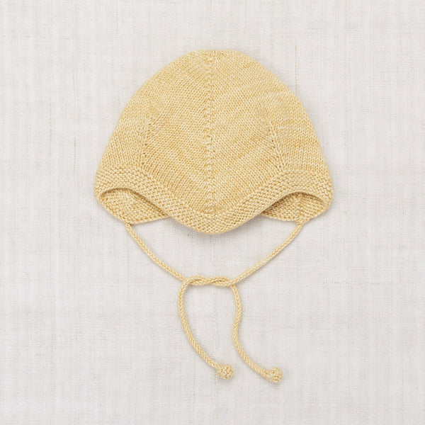 Layette Acorn Bonnet - Linen – Abigail Rose & Lily Too