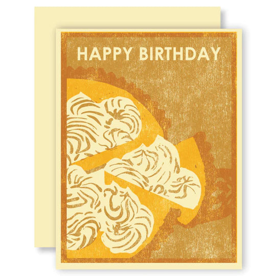 Happy Birthday Lemon Meringue Card