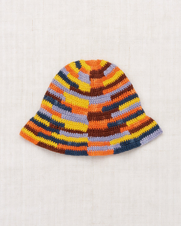 Crochet Beach Hat - Moonlight Space Dye