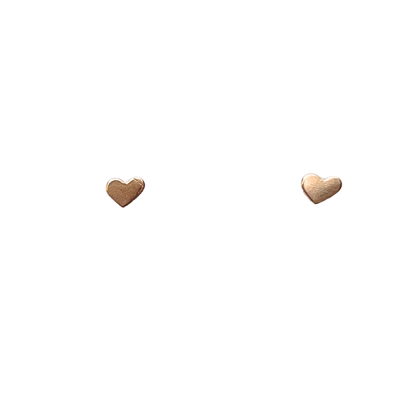 Unity Gold Heart Earrings