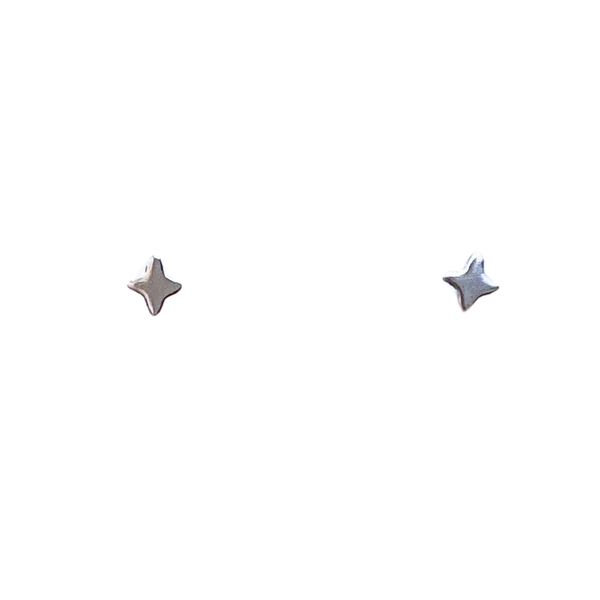 Unity Silver Star Earrings