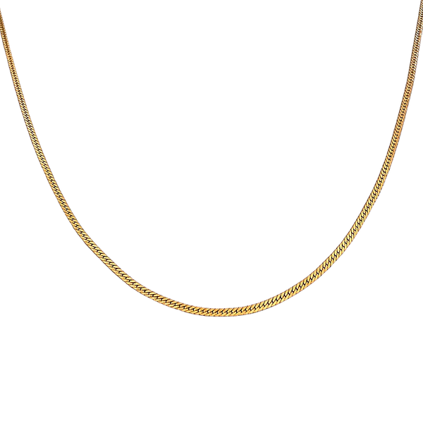 Herringbone Gold Layering Necklace