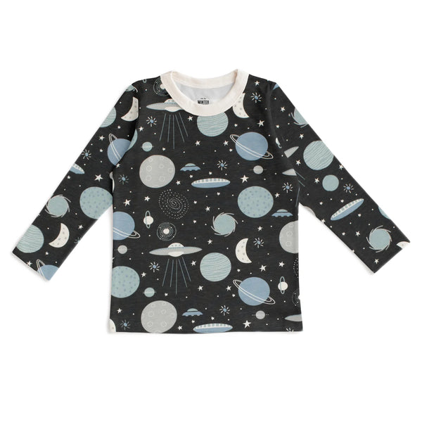 Long-Sleeve Tee - Space Charcoal