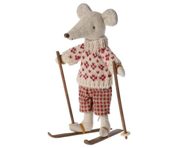 Ski & Poles Set, Mom & Dad Mouse