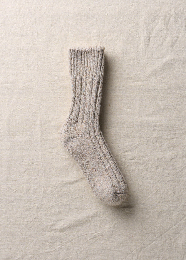 Low Gauge Socks - Beige