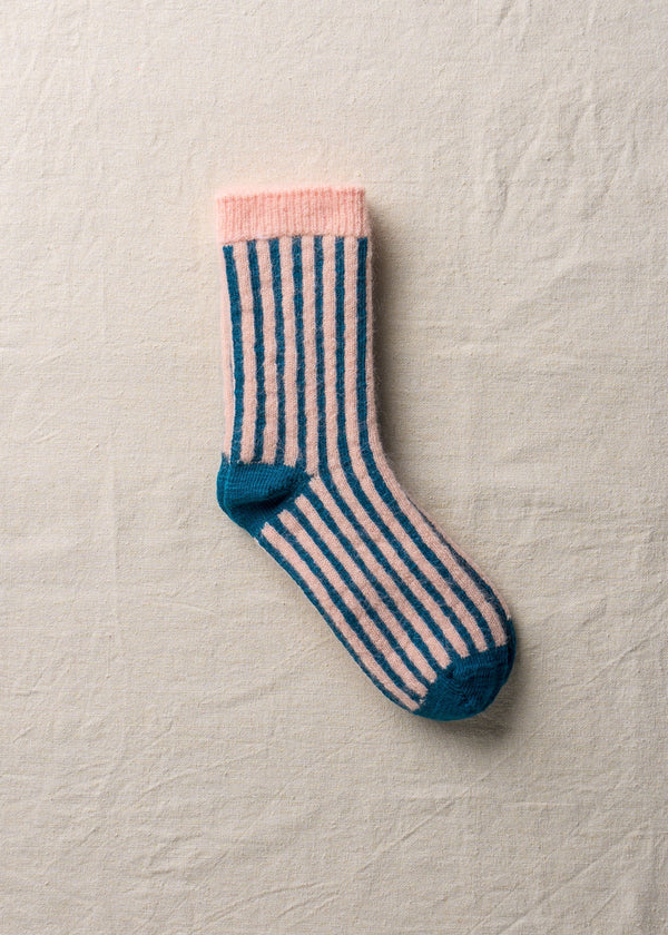 Stripes Socks - Emerald Green