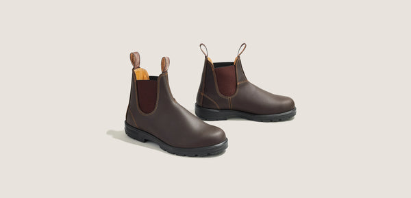 Blundstone 550 Elastic Sided Boots - Walnut