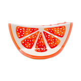 Large Grapefruit Slice Claw Hair Clip