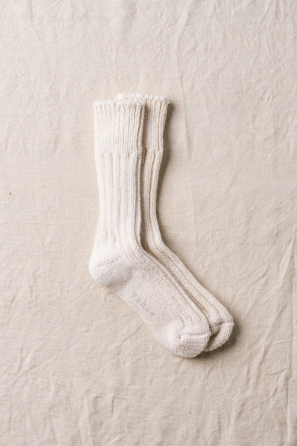 Low Gauge Socks - Natural