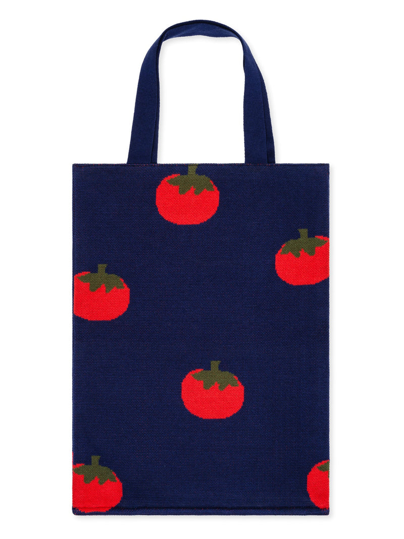 All Over Tomato Tote - Navy